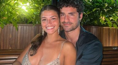 Afinal José Condessa e Luisinha Oliveira ainda não vivem juntos? Modelo mostra obras da casa nova, mas o ator também adquiriu uma moradia de luxo