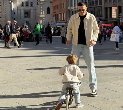 Dias de pura felicidade. João Palhinha mostra momentos especiais com o filho na Alemanha