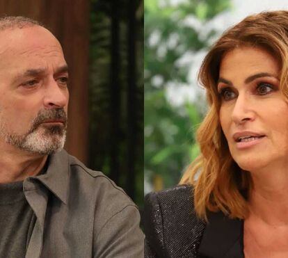 Tensão no estúdio! Liliana Campos e Heitor Lourenço têm 'bate-boca' em direto 