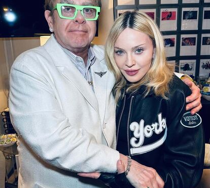 Caiu o muro! Madonna e Elton John fazem as pazes depois de 20 anos de guerras e picardias