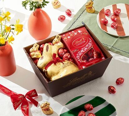Celebre a Páscoa com o icónico GOLD BUNNY e a deliciosa variedade de formatos e sabores da Lindt
