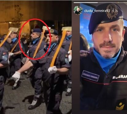 Bombeiro Dudu apanhado a 'enterrar o Senhor' nas ruas de Braga