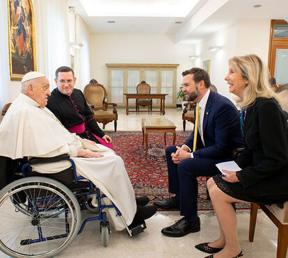 Polémico JD Vance esteve com Papa horas antes de ele morrer, um encontro também de divergências