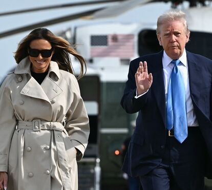 Primeira-dama em part time! Melania Trump só esteve 14 dias em 100 na Casa Branca e deixa marido sozinho