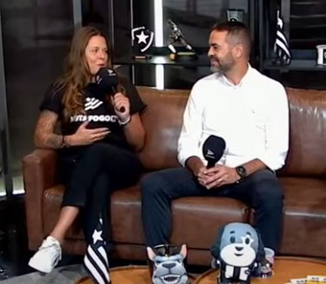 Artur Jorge e Ana Santos