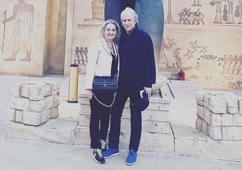 Jorge Jesus e Ivone