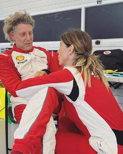 Joana Lemos e Lapo Elkann.