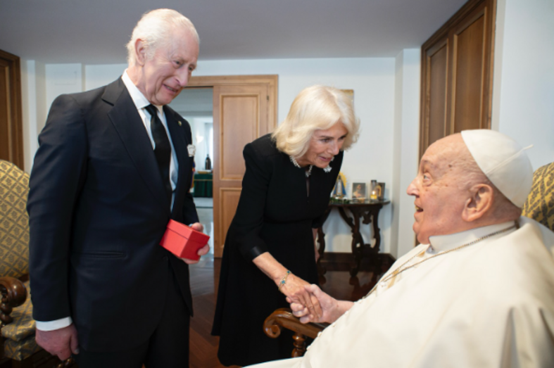 Carlos, Camilla, Papa