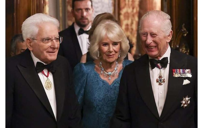 Carlos, Camilla, Roma