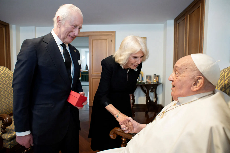 Carlos III e Papa Francisco