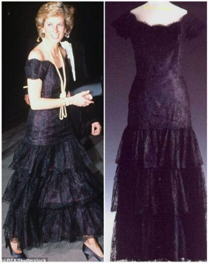 Princesa Diana, vestido Victor Edestein