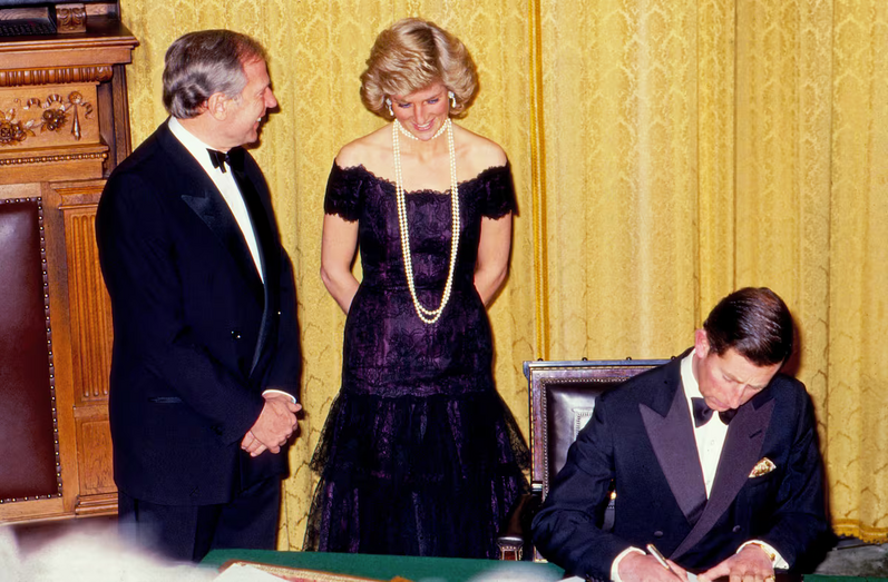 Princesa Diana, vestido Victor Edestein