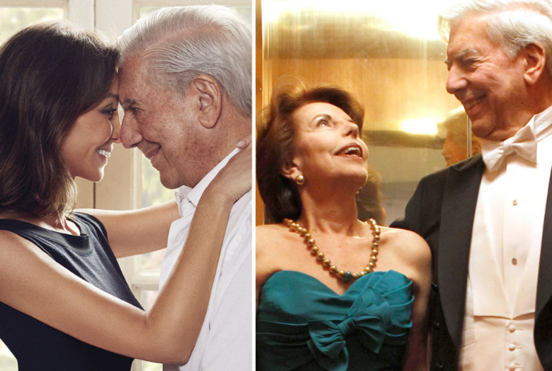Isabel Preysler, Mario Vargas Llosa; Patricia Llosa, Mario Vargas Llosa; 