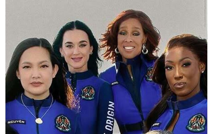 Jeff Bezos, Lauren Sanchez, Espaço, Blue Origin, Katy Perry, Turismo Espacial