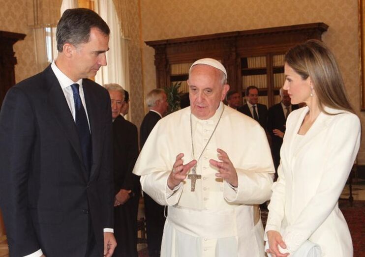 Letizia; Papa Francisco