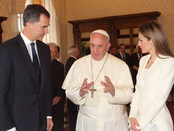 Letizia; Papa Francisco