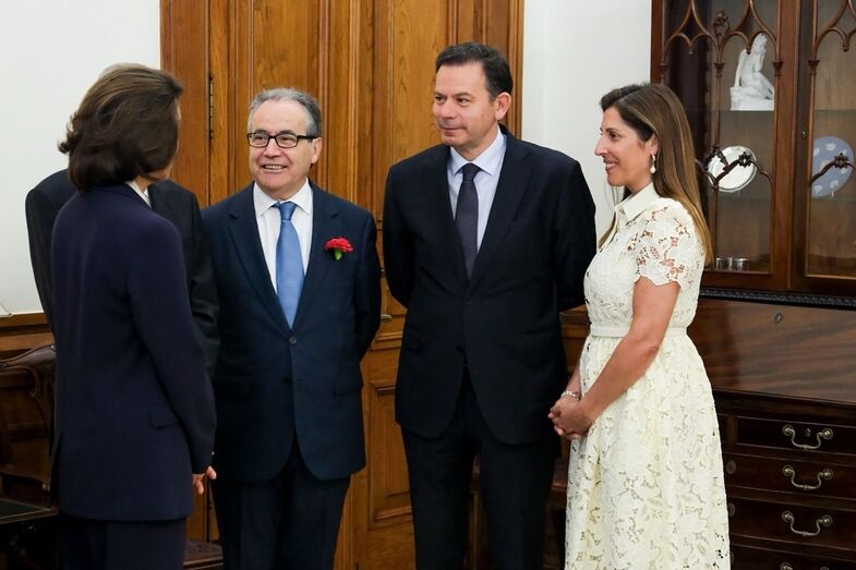 Luís Montenegro e Carla Montenegro