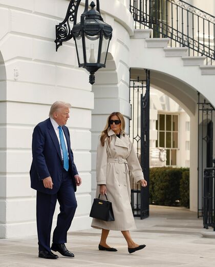 Melania e Donald Trump 