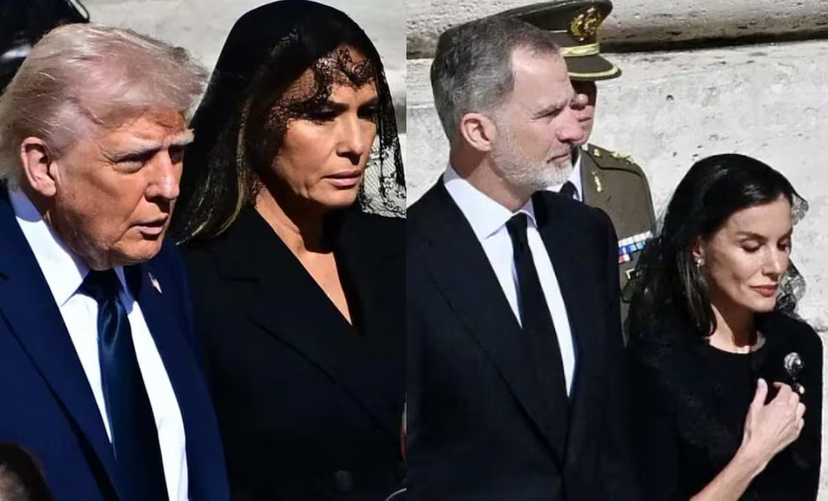 Letizia e Melania Trump