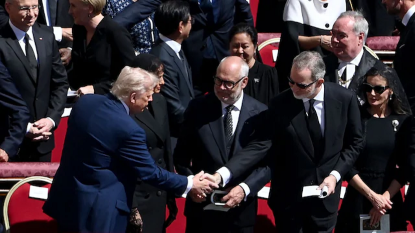 Donald Trump e Felipe VI
