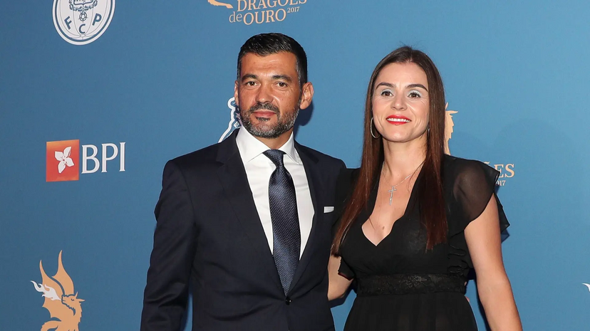 Sérgio Conceição e Liliana