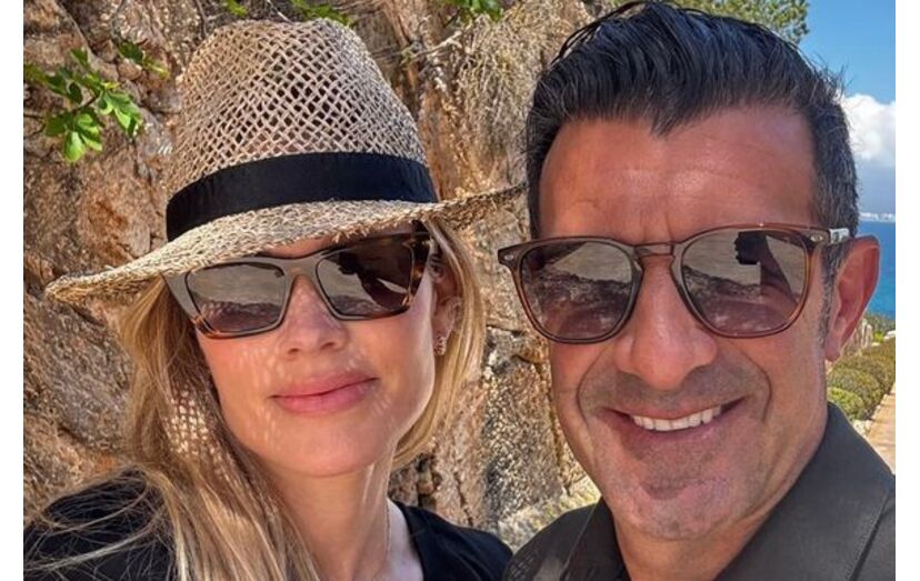 Luís Figo e Helen