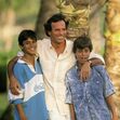 Julio Iglesias com os filhos