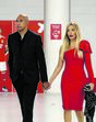 Luisão e Brenda Mattar