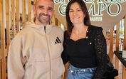 Rui Borges e a mulher, Ana Luísa