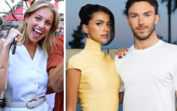 Margarida Corceiro; Kika Cerqueira Gomes e Pierre Gasly