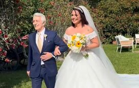 As primeiras imagens do casamento de Sara Norte