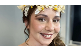 Sara Norte já é uma mulher casada e o ator Vítor Norte é um pai orgulhoso da sua "menina"