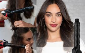 O modelador de cabelo 5 em 1 que faz todos os penteados de forma fácil, rápida e intuitiva