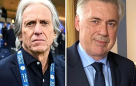 Eis o salário multimilionário que Jorge Jesus acaba de perder para Carlo Ancelotti, que lhe "roubou" o sonho da Seleção brasileira