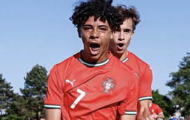 Temos craque! Filho de Cristiano Ronaldo marca dois e Georgina transborda de orgulho