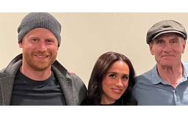 A aproveitarem o estatuto de estrelas, Meghan e Harry mostram-se em mais um espectáculo, mas, ao contrário do concerto de Beyoncé, desta vez foram convidados para o camarim