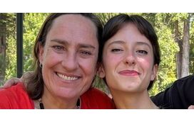 O grande orgulho de Maria Rueff é a filha Laura, que tinha apenas 2 anos quando os pais se separaram