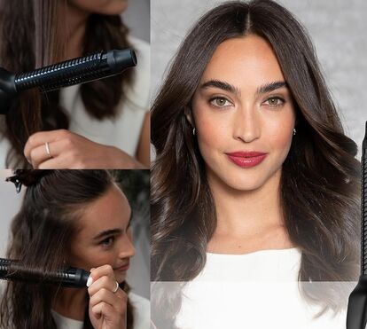 O modelador de cabelo 5 em 1 que faz todos os penteados de forma fácil, rápida e intuitiva