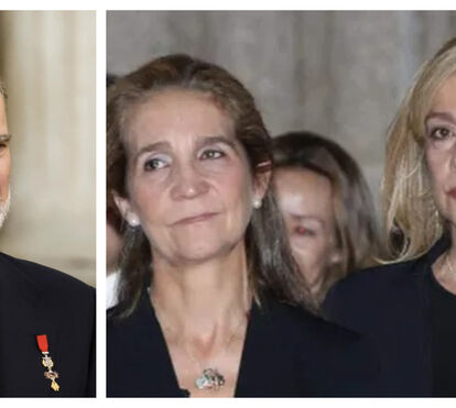 'Deixa o papá morrer na Zarzuela... em casa!', o pedido das infantas Elena e Cristina ao rei Felipe VI