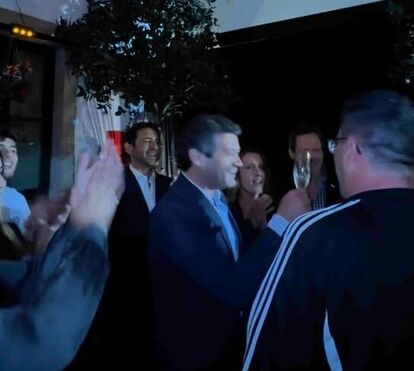 Veja André Ventura num momento de festa antes de se sentir mal