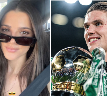 Tudo em família! Viktor Gyökeres assume amor por Inês Aguiar no relvado de Alvalade ao lado dos seus