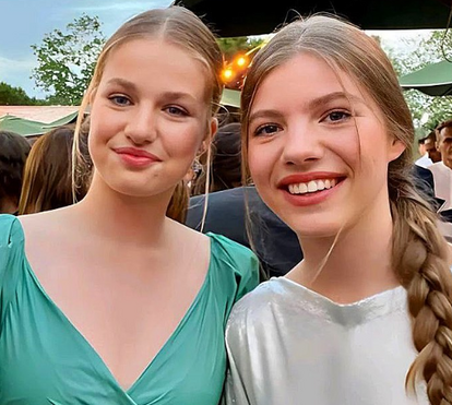 Em dia especial, Princesa Leonor faz vídeo adorável para a irmã, a infanta Sofia: 'Estou muito orgulhosa de ti'