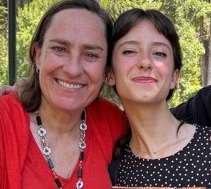 O grande orgulho de Maria Rueff é a filha Laura, que tinha apenas 2 anos quando os pais se separaram