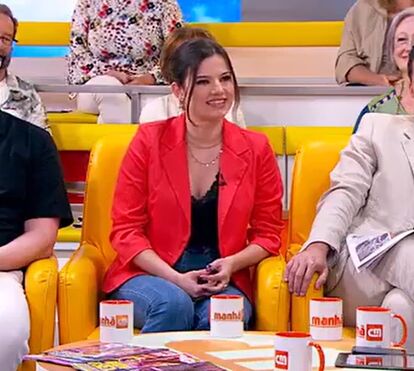 Toureiro João Moura Caetano 'pisca o olho' a comentadora do 'Manhã CM'