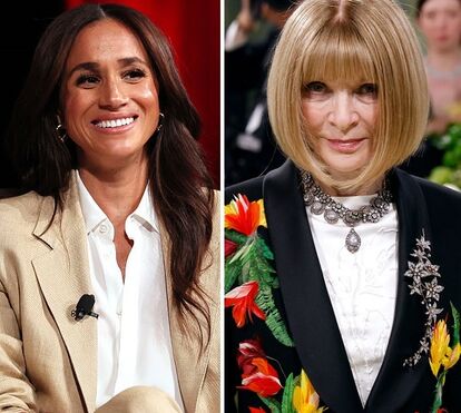 Meghan Markle 'está na lista negra' de Anna Wintour, a temida diretora da 'Vogue', após comportamentos de 'diva'