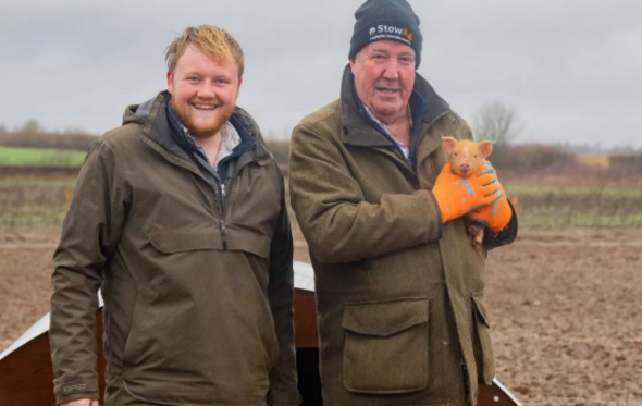 Kaleb Cooper e Jeremy Clarkson