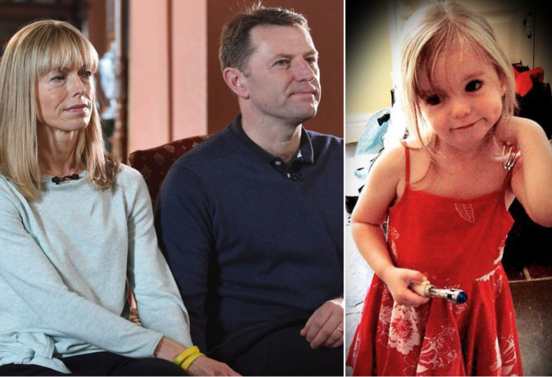 Kate e Gerry McCann; Madeleine McCann