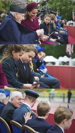 Família Real de Inglaterra VE Day