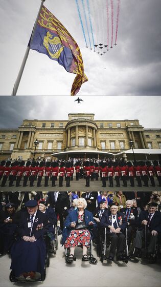 Família Real de Inglaterra VE Day