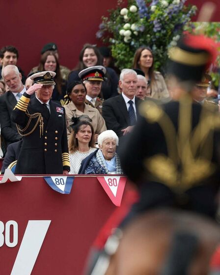 Família Real de Inglaterra VE Day